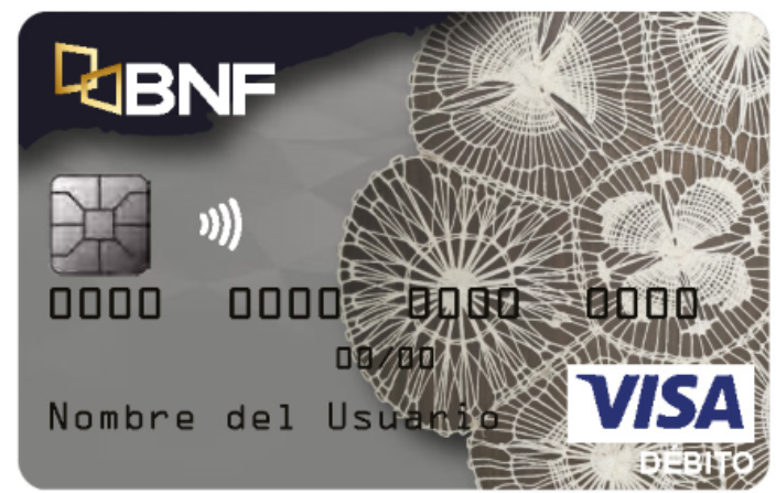 BNF prestamos personales tarjeta de débito
